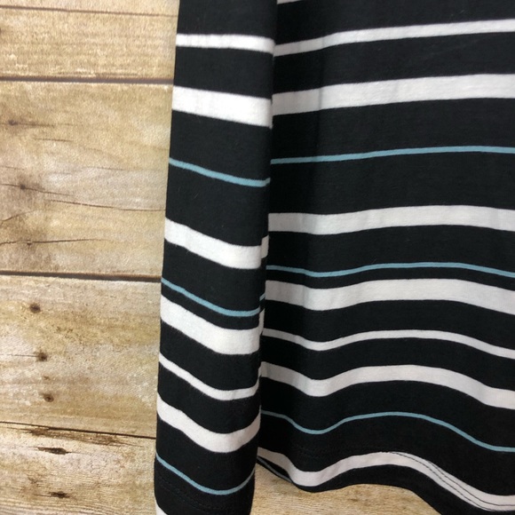 🔸Loft Factory Stripe Rayon T-Shirt Dress - Picture 3 of 5